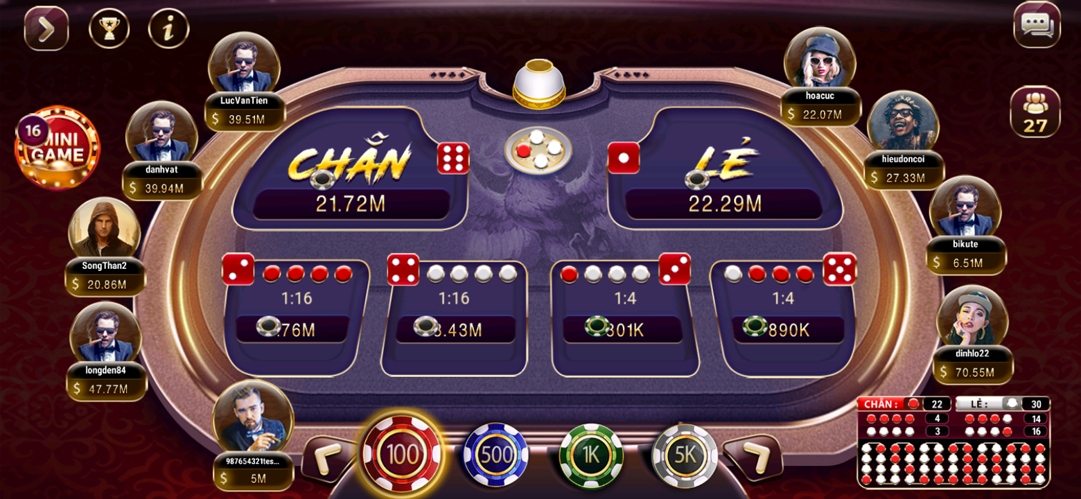 Ảnh chụp màn hình ứng dụng 92lottery - Danh sách trò chơi
